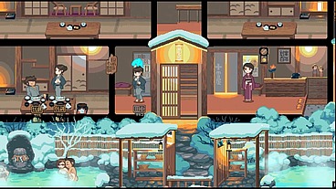 Yukiya Hot Spring ~The Waters of Fertility [Hentai game PornPlay] Ep.2 wife swaping orgy to make them pregnant