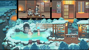 Yukiya Hot Spring ~The Waters of Fertility [Hentai game PornPlay] Ep.2 wife swaping orgy to make them pregnant
