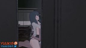 Takarada Rikka Riding Wildly [Hentai]