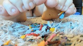 Feet that crush little men 1080HD