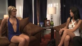 Hot Threesome Anal Fucks, Cum Swapping With Jennifer Dark And Riley Ray