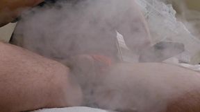 Smoking, jacking on the clock