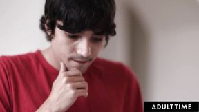 ADULT TIME - Eliza Ibarra Puts On Wrong Glasses & Fucks Her Stepbro Instead Of BF! GERMAN SUBTITLES