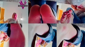 Real POV Face Standing