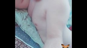 Hot Blond BBW Femboy Sissy Videochatting with Turkish Hot Guy