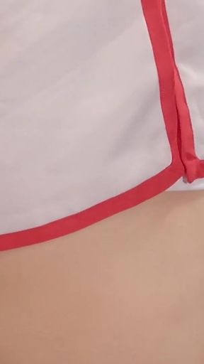 Uma musume, Haru urara eating Carrot to ass, Vibrator to dick Asian Femboy Cosplayer part.9   Clip 1