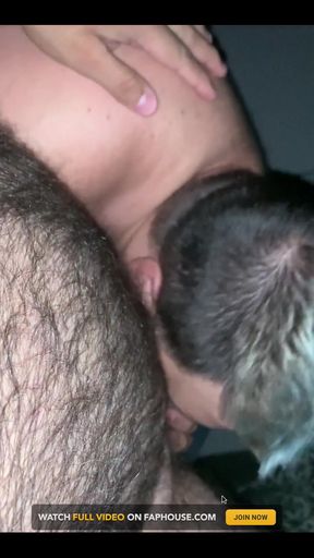 What a Delicious Blowjob He Gives His Friend.