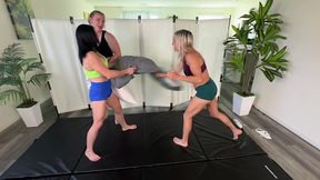 pillow fight turns ggg pillow humping cums