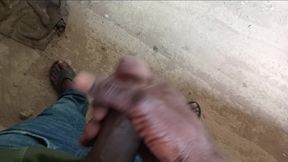 Rubbing my BBC in an uncompleted building