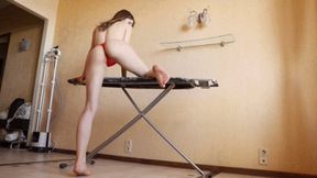 Who knew ironing can be so arousing? (HD)