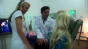 Blondes With Big Boobs Alysha Leigh And Amy Azurra Play Doctor