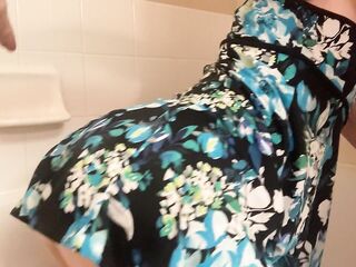 Lewd Sissy Takes Biggest Monkey Paw Sextoy