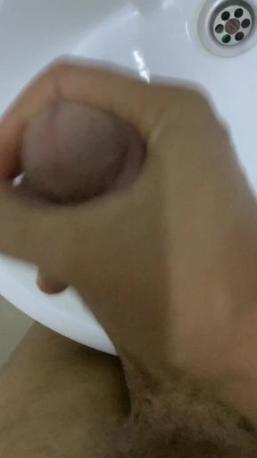 The Sink in the Office Jerk off