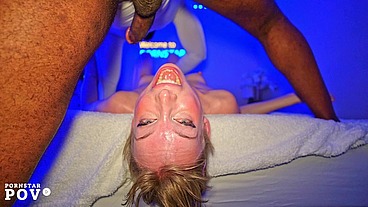 TALLEST PORNSTAR in Europe gets FIRST PISS by BBC and Anally destroyed; Anal, ATM, ATP, Pee, Rough Facefucking, Rimming, Piss, Piss Wash Ending, Pee shower
