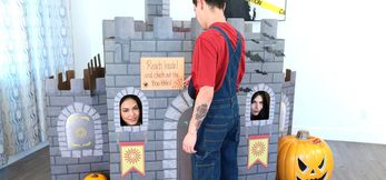 Stepbro Haunted Castle Boo Gap Threesome