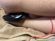 快楽責め　アナルと尿道から汁ダラダラ、だらしないオナニー