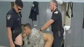 Cops Fucking Army Guy Black Thug