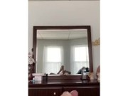 teen JERKS OFF IN MIRROR PART 2