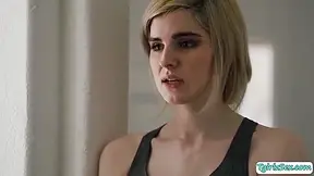 Sexy Ts Ella Hard Anal Sex In The Couch