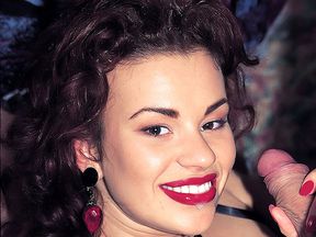 Julia Spain Gets a Gangbang