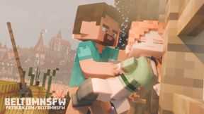 MINECRAFT SEX MOD STEVE FUCK ALEX - ANIMATION (BeltomNSFW)