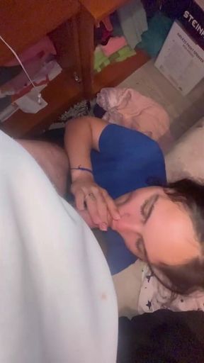 Step Girl Sucks My Dick with Lust