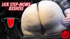 Lick Step-Moms Asshole POV - CurvyRedhead - MP4 1920x1080