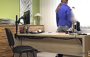 LOAN4K. If babe wants to get loan for tattoo saloon, she should fuck