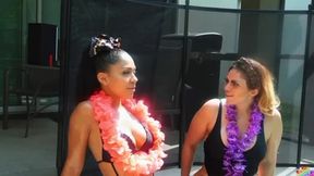 me and mandimayxxx seduced party boy gibby the clown for some wap