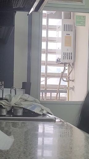 Stepmom Fucked in the Kitchen, Only Fans in Slow Motion, Blowjob