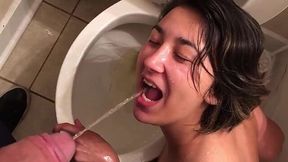 Dirty Toilet Slut Bailey Gets Wild!