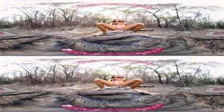 VR Bangers Hot Threesome In The Woods with Anya Olsen & Courtney Taylor Porn