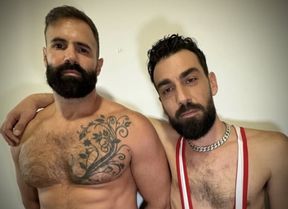 Bubble Butt Competition with Muscle Studs