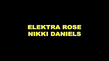 Nikki Daniels and Elektra Rose Lesbian Toy Play