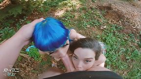 NYMPHETTE DOUBLE BLOWJOB