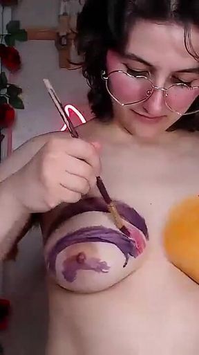 Big Natural Tits Colored for Easter