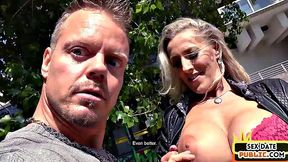 Big-titted lingerie cougar pussy-fucked