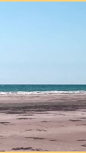 Spectacular moment from &quot;WIFEY dared walking around side boob on public beach&quot;