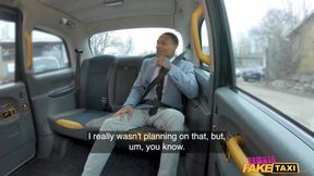 Female Fake Ebony Mystique hardcore fuck in her taxi