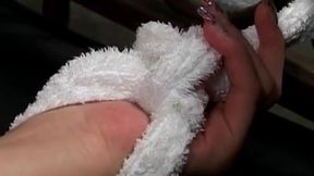 Sayaka Hagiwara's Intense Blowjob Leads to Mouthful of Cum After Passionate Drilling