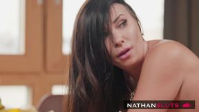 horny busty russian milf alysa gap rather get buttfucked by a bbc than go to gym