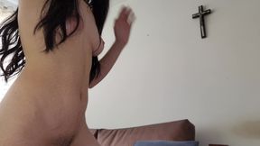 Sex Her Stepbrother Wants to Be Fucked for the First Time with a Sex Toy
