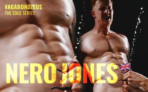 British Ginger Hunk Nero Jones Edged and Shoot Huge Load of Cum