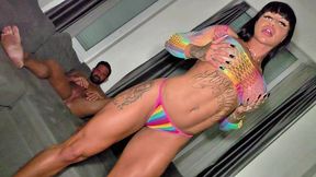 amazing ass fitness girls and rough sex with deepthroat