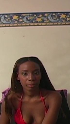 Skinny Black Queen Lady Armani Gets Her Pussy Hardcore Pounded by a Big Black Cock.