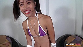 Horny Asian Teen Takes Huge Cream After Rough Sex