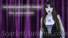 If you need a cage for your dick, you are Pathetic - WMV SD 480p