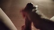 I squirted on the floor, and then used the sticky mess as lube.