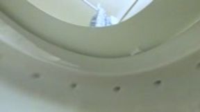 shrinking fetish - Toilet-Sized Temptation: A Tiny Trespasser’s Soaked Descent POV, toilet fetish, femdom, goddess worship 4k