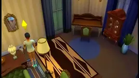 Horny Sims Anime Chick Fucked Hard By Mirror Image